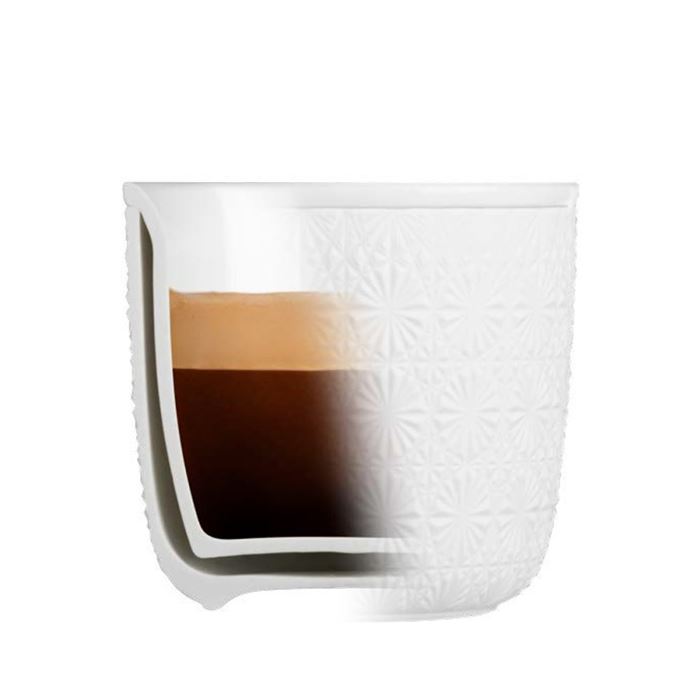 Šálka 180 ml DOUBLEWALL CUPS stars raw