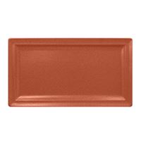 Tanier obdĺžny plytký 38x21 cm NEO FUSION Terra