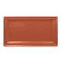 Tanier obdĺžny plytký 38x21 cm NEO FUSION Terra