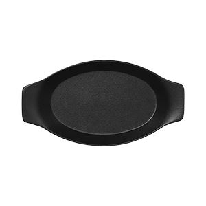 Oválny tanier s uškami 25 cm NEO FUSION volcano