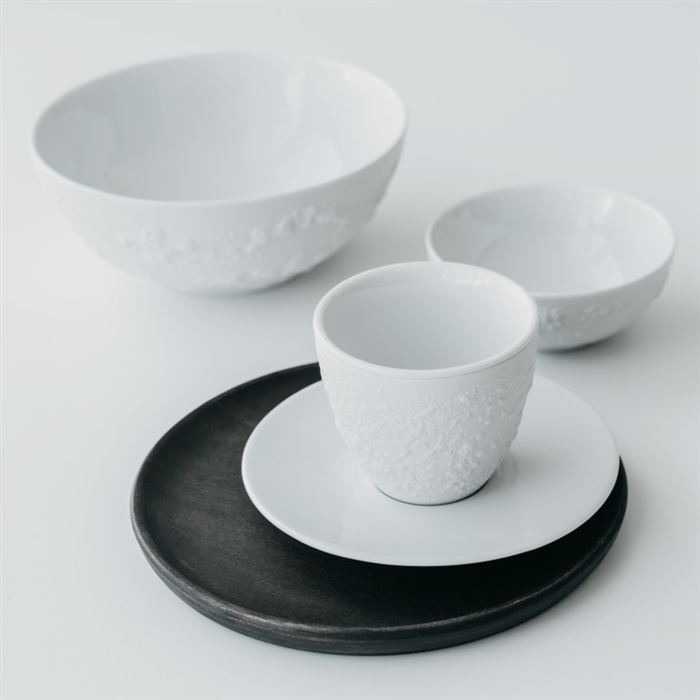 Miska 15 cm STONE biela