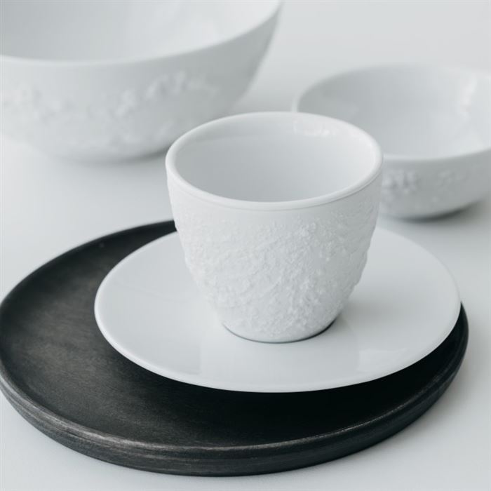 Šálka na kávu biela 18 cl STONE DOUBLEWALL CUPS biela