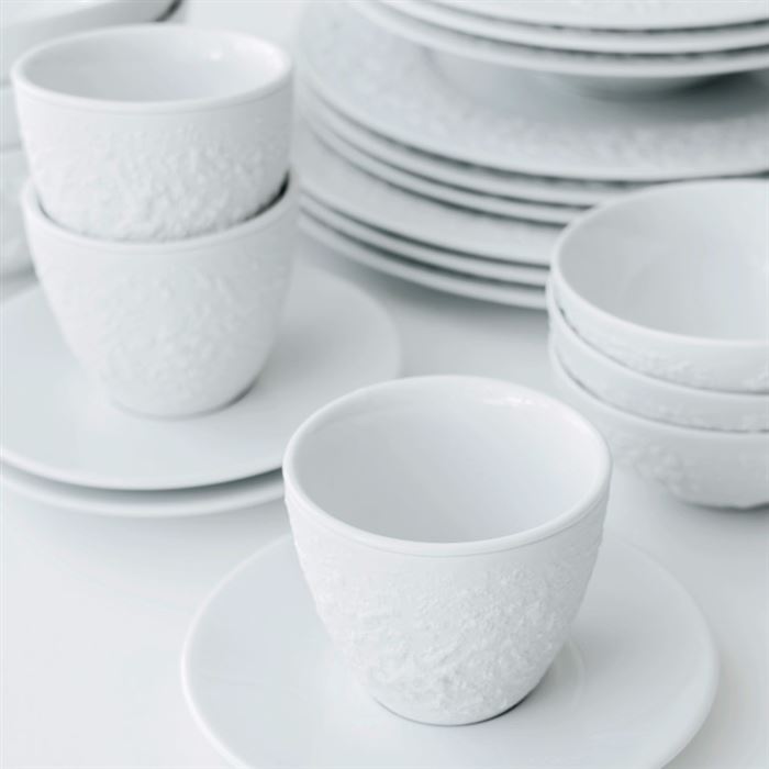 Šálka na kávu biela 18 cl STONE DOUBLEWALL CUPS biela