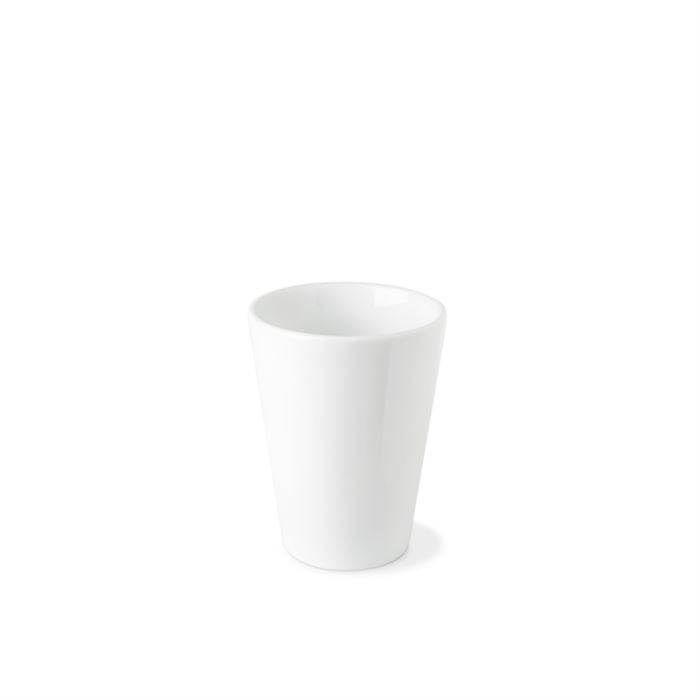 Hrnček bez ucha vysoký 270 ml OPTIMO white glazed