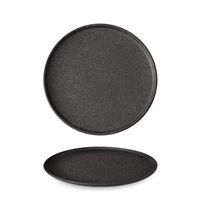Tanier plytký rovný 20 cm GRANIT No. 9 raw