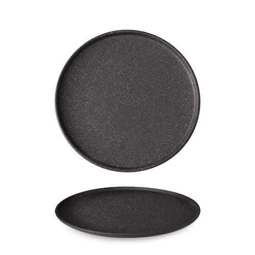 Tanier plytký rovný 20 cm GRANIT No. 9 raw