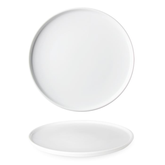 Tanier plytký rovný 29 cm OPTIMO white glazed
