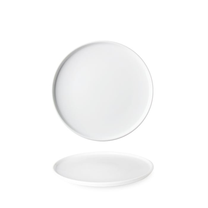 Tanier plytký dezertný rovný 20 cm OPTIMO white glazed