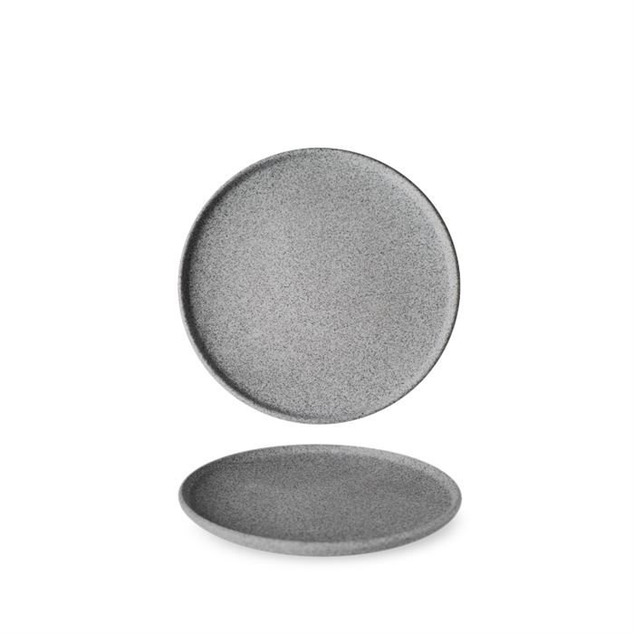 Tanier plytký rovný 26 cm GRANIT No. 1 raw