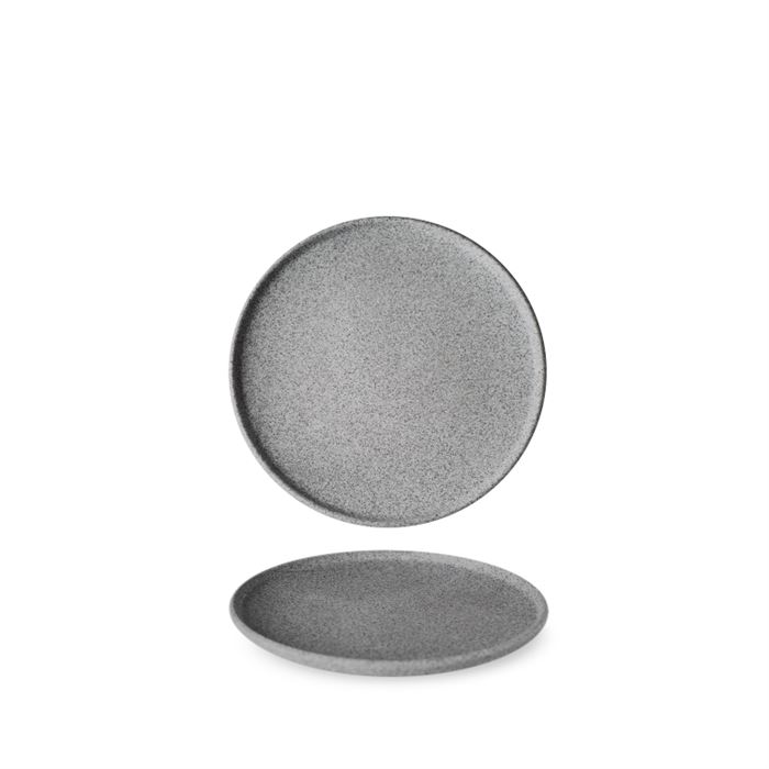 Tanier plytký rovný 24 cm GRANIT No. 1 raw