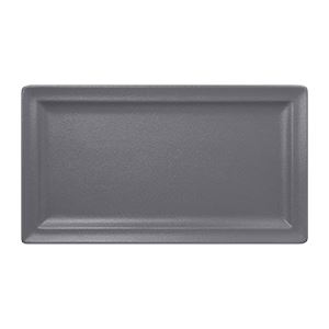 Tanier obdĺžny plytký 38x21 cm NEO FUSION Stone