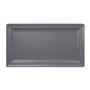 Tanier obdĺžny plytký 38x21 cm NEO FUSION Stone