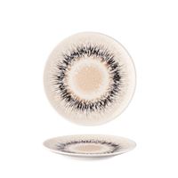 Tanier plytký coup 21 cm  ISABELL SPHERES BROWN