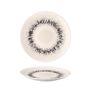Tanier plytký coup 27 cm  ISABELL SPHERES GREY