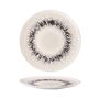 Tanier plytký coup 30 cm ISABELL SPHERES GREY
