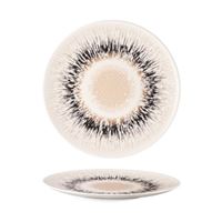 Tanier plytký coup 30 cm ISABELL SPHERES BROWN