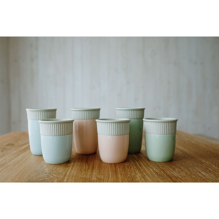 Dvojstenka Frappé 300 ml ružová DOUBLEWALLS