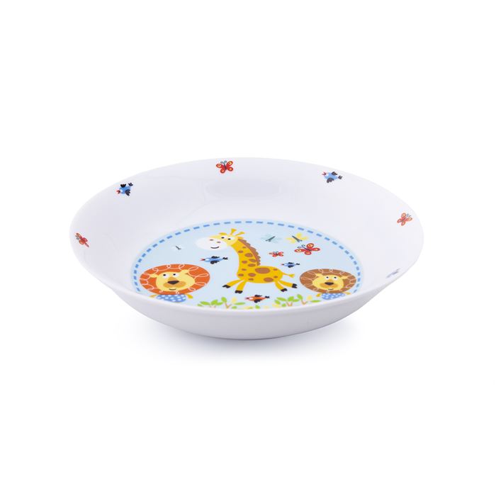 Detský hlboký tanier 19 cm SAFARI