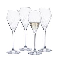 Poháre na prosecco 230 ml KRIS-KROS (4 ks)