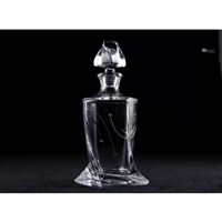 Dekorovaná whisky fľaša STAR 850 ml