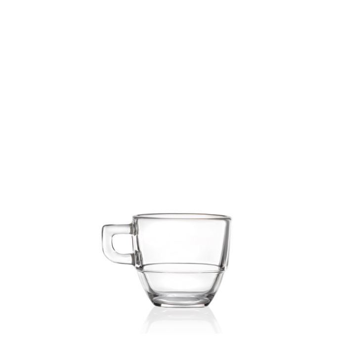 Poháre na espresso 80 ml stohovateľné COFFEE LINE 