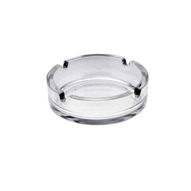 Popolník číry sklenený 10 cm 