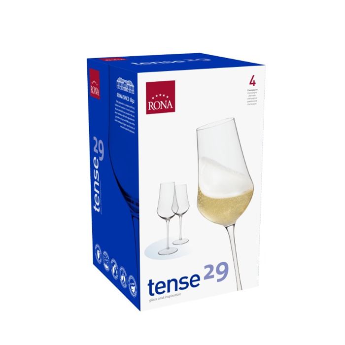 Pohár na sekt TENSE 290 ml