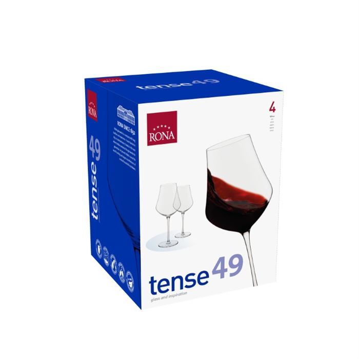 Pohár na víno TENSE 490 ml