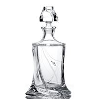Dekorovaná whisky fľaša FALLING STAR 850 ml