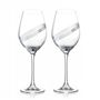 Poháre na víno s kryštálikmi 470 ml SPARKLING RING (2 ks)