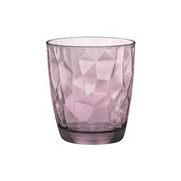 Pohár na vodu 300 ml fialový DIAMOND