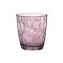 Pohár na vodu 300 ml fialový DIAMOND