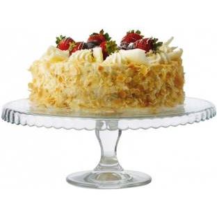 Podnos na tortu na nohe sklenený, priemer 32 cm Patisserie