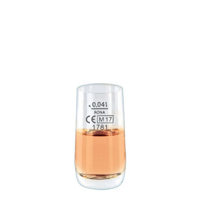 Koštovka pohárik 50 ml dvojciach CE 0,02- 0,04 l * dopredaj
