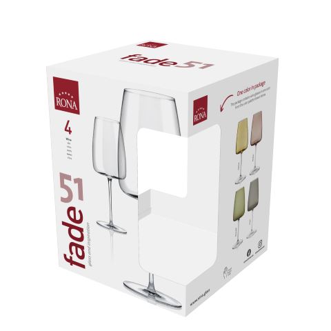 Pohár na víno FADE CITRINE 510ml