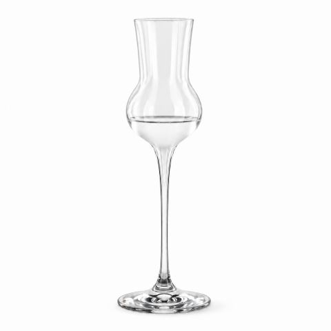 Pohárik GRAPPA 80 ml Banchetto (ťahaná noha)