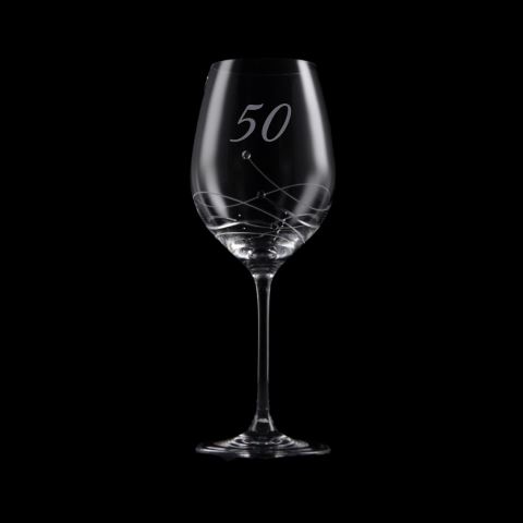  jubilený pohár GRAVITY "50" (470 ml)