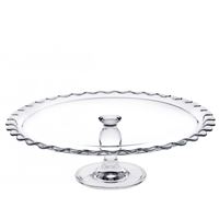 Podnos na tortu na nohe sklenený, priemer 37 cm, MAXI Patisserie
