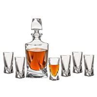 Likér set 1 fľaša + 6 pohárikov QUADRO 