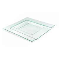 Servírovací tác 40x40 cm číry 540001