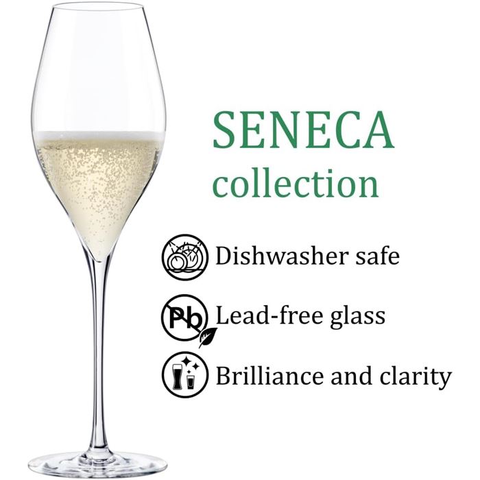Poháre na prosecco 320 ml SENECA (4 ks)
