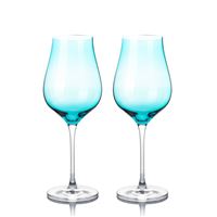 Farebné poháre na víno DION 500 ml BLUE (2 ks)