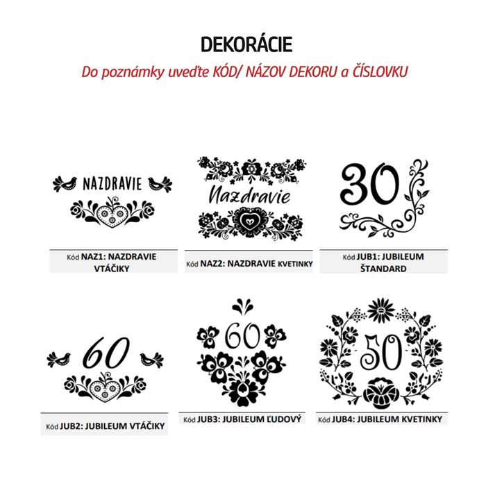 Výročný kalich DION 500 ml