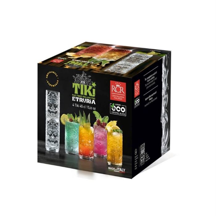 Poháre 460 ml Tiki Pulcinella na koktejly