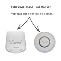 Pohár s vlastným menom / logom LUME 370 ml