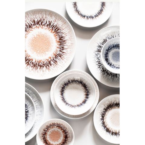 Tanier hlboký pasta coup 26 cm ISABELL SPHERES RED