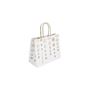 Vianočná taška biela Kristal 25x11x20